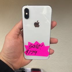 iPhone X 256GB UNLOCKED NO FACE ID 
