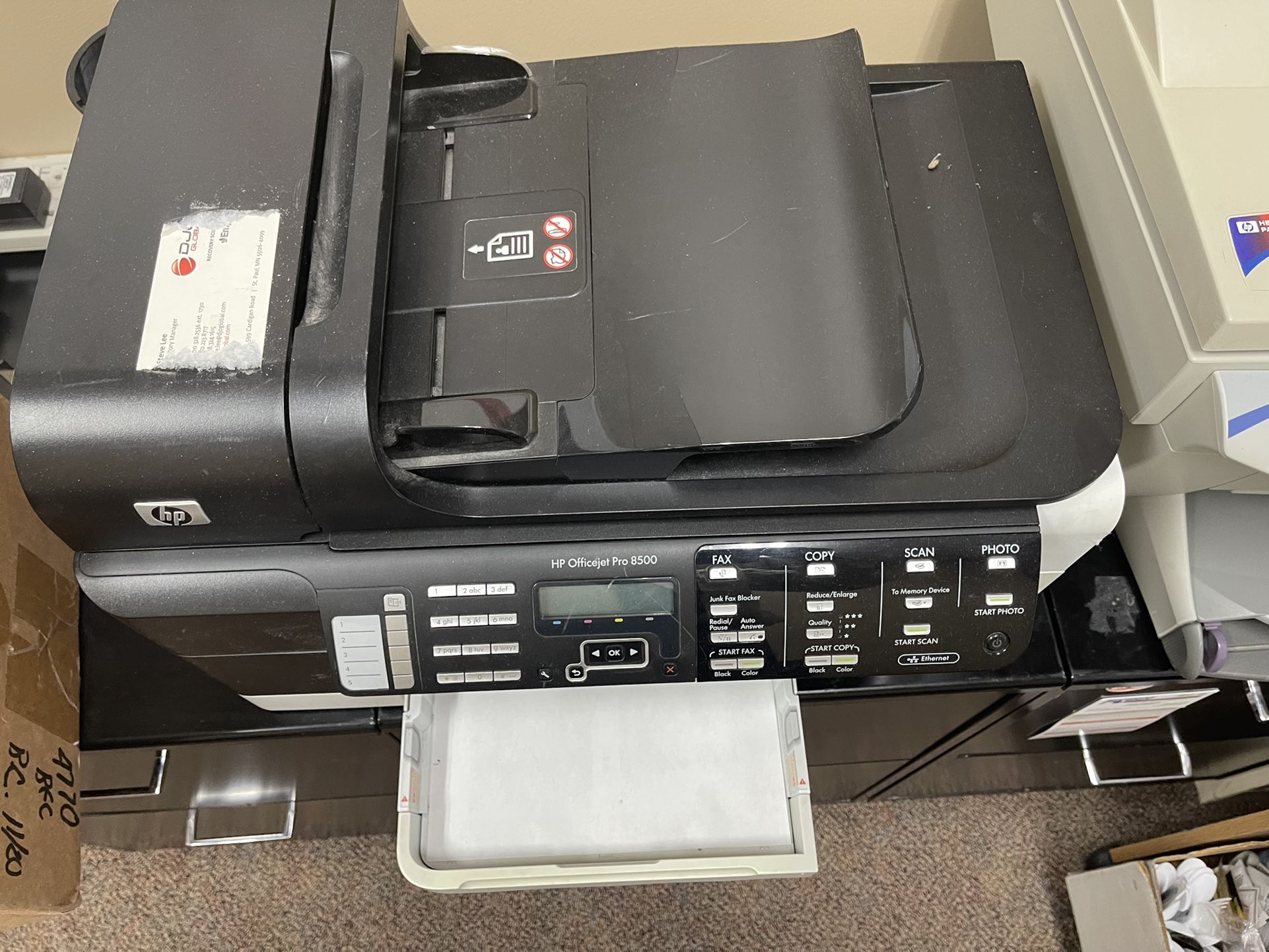HP 8600 All In One Wireless Printer