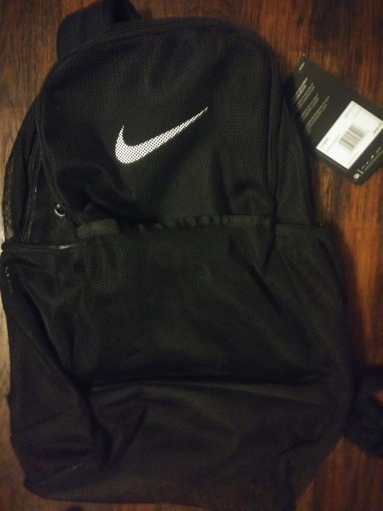 Nike mesh backpack brand new