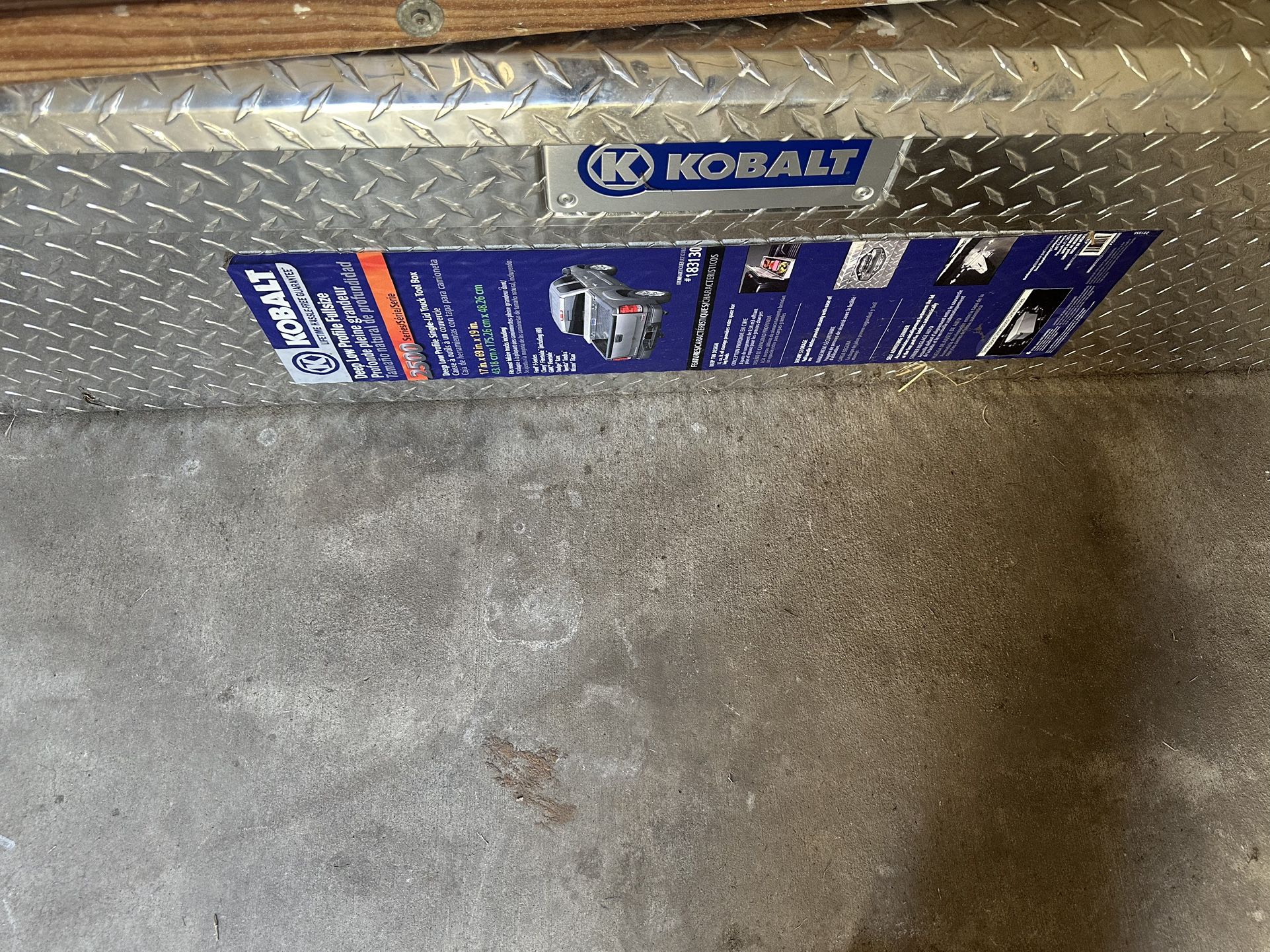 Kobalt Truck Toolbox