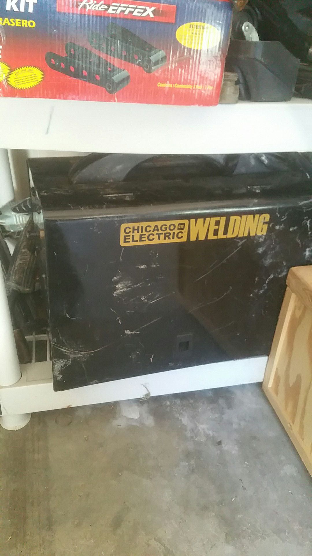 Used welder comes with everything