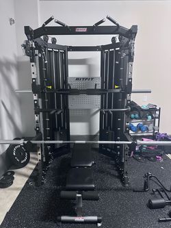 RitFit BPC06 All-in-One Smith Machine Complete Home Gym Package – $2,500 OBO