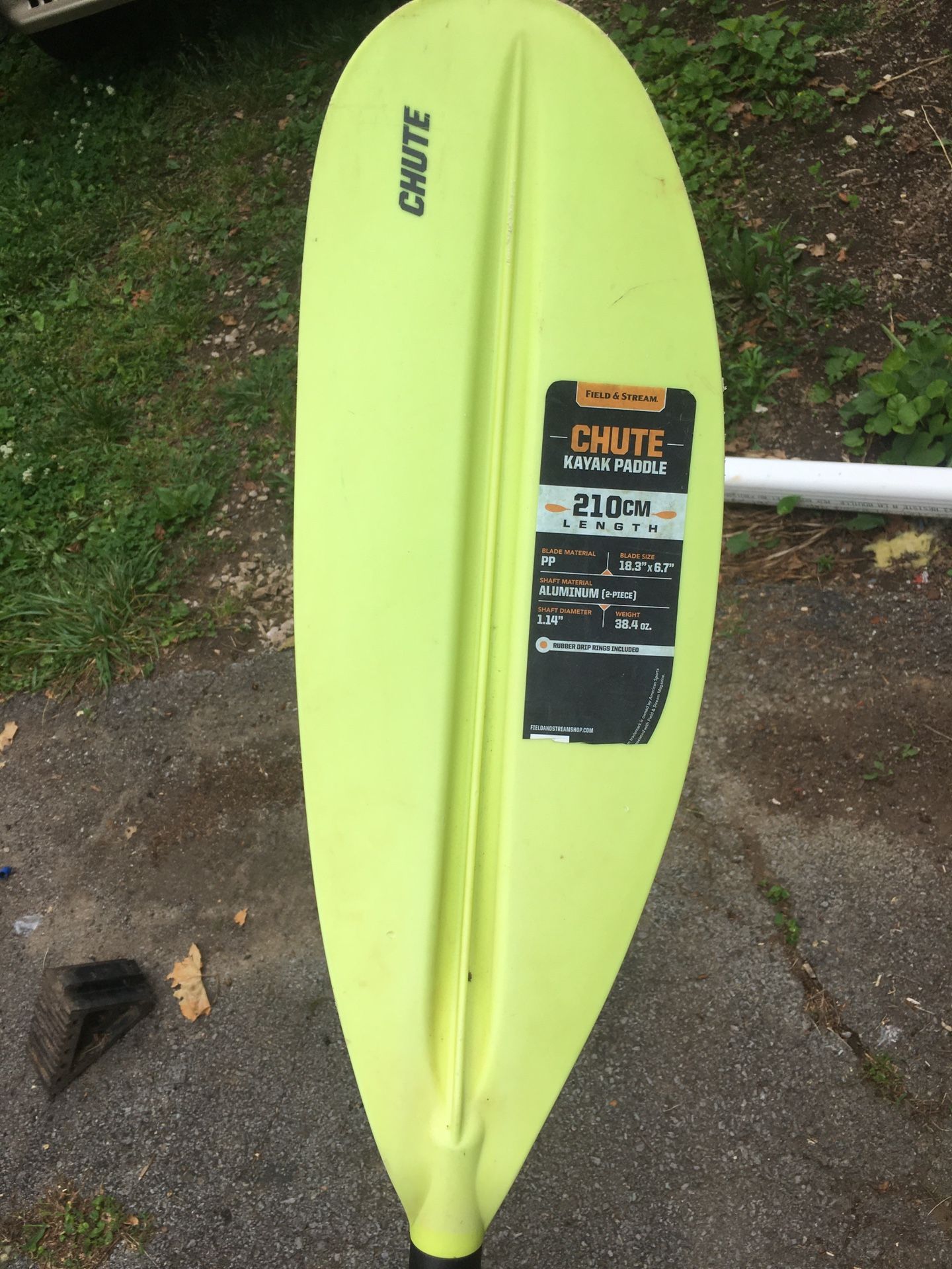 Kayak paddle