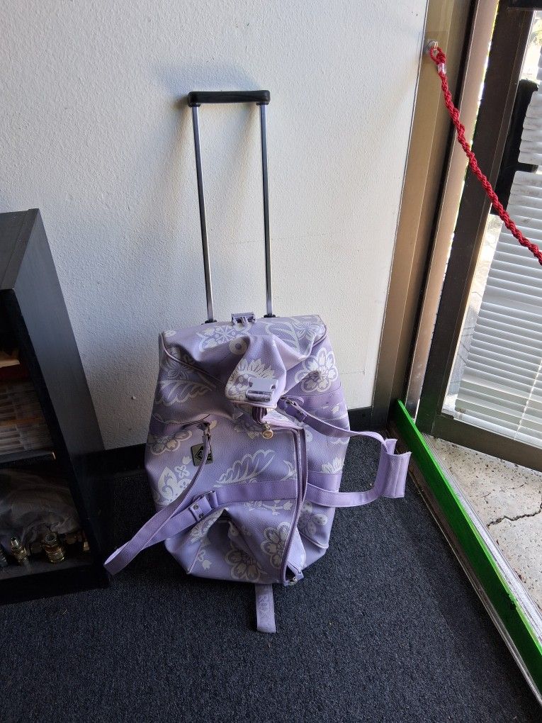 Vintage Roxy Rolling Luggage Cart