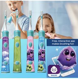 Philips Sonicare for Kids Ice Age, Bluetooth Connected Rechargeable Electric Toothbrush