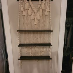 Macrame Shelf