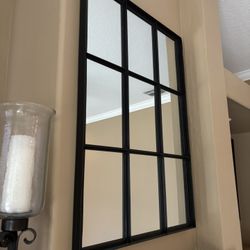 Large Metal Mirror 