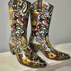 BOPS by Behivees Women Rubber boots  Size 7 