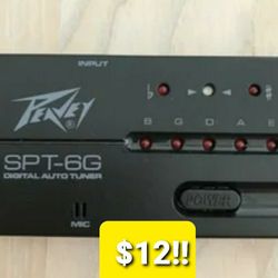 Peavey Guitar Bass Digital Tuner