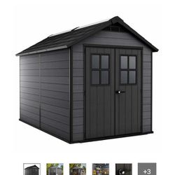 Keter Newton 7.5×11 Outdoor Storage Shed $1,500 