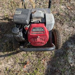 Honda Motor. With Pressure Washer Ready Discription