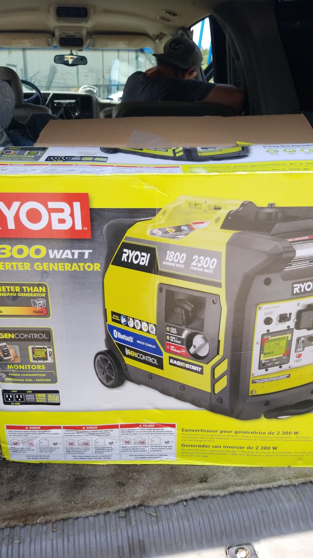 Ryobi 2300w generator