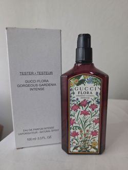 GUCCI FLORA GORGEOUS GARDENIA INTENSE EAU DE PARFUM 3.4OZ/100ML,  NEW IN BOX