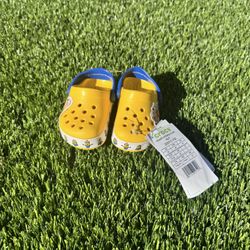 Minion crocs For Baby Size 4c