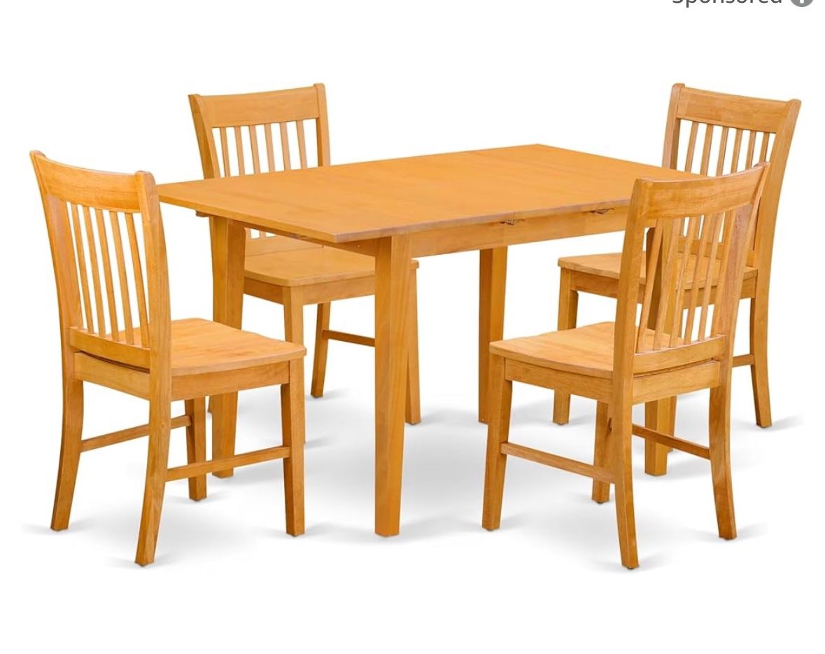 Four Chairs With Table