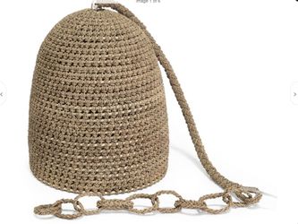 Palecek Green Oaks Coastal Beach Rope Rattan Woven Pendant
