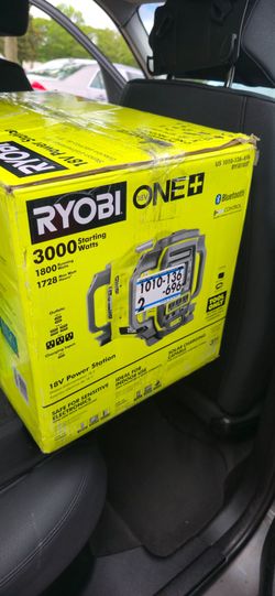 It is designed to provide 3000 starting watts of power.The station is compatible with Ryobi ONE+ 18V https://offerup.com/redirect/?o=YmF0dGVyaWVzLkl0 
