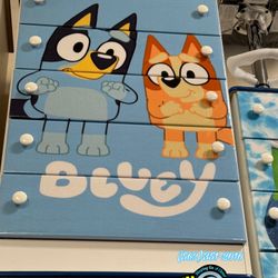 Bluey Kid Character Dresser With Five Drawers Chest 