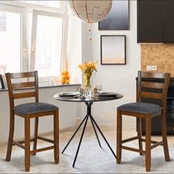 Set of 2 Counter Height Bar Stool