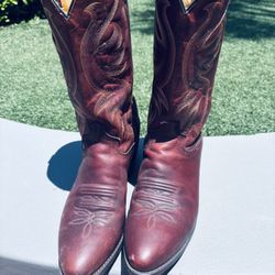 JUSTIN Cowboy Leather Boots 