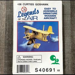 New Legends of the Air Wooden Model Aircraft Kit
