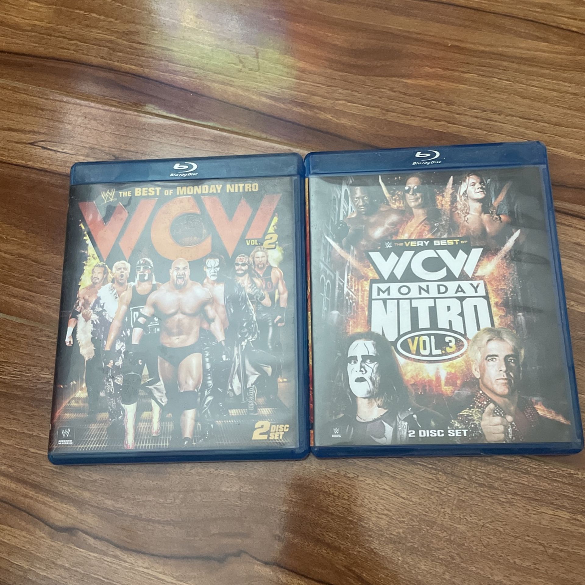 WWE: The Very Best of WCW Monday Nitro, Vol. 3 Blu-ray 2-Disc Set HTF RARE OOP Vol 2 As Well