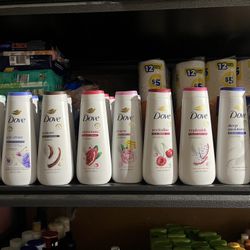 Dove Bodywash $5 each 