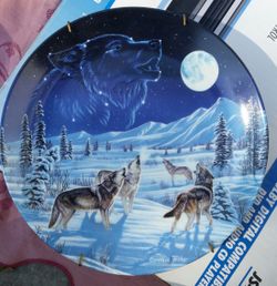"Starlight serenade" collectible plate