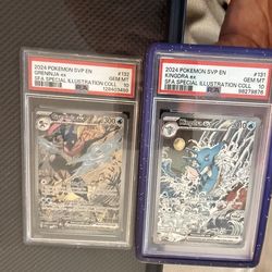 Kingdra & greninja psa 10