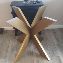 Base for a glass table no glass