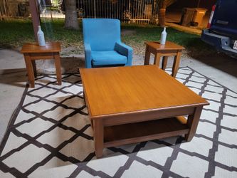 Genuine Wood COFFEE TABLE SET 