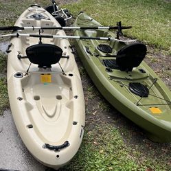 Pair Of Fishing Kayaks-price For Both