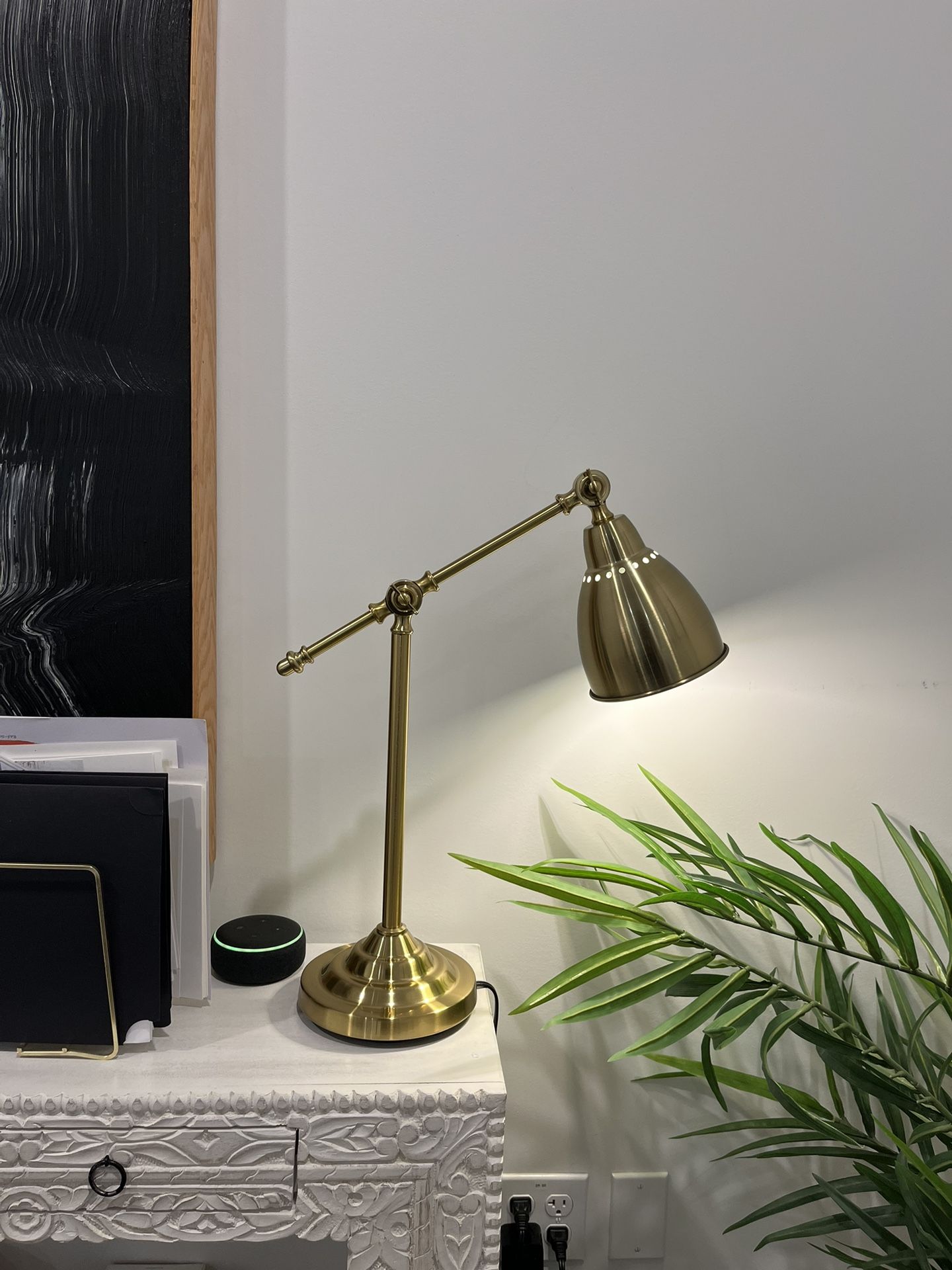 Gold Table Lamp Set (IKEA - Barometer) for Sale in Seattle, WA