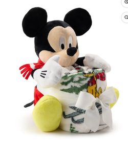 Disney Plush And Blanket Set 