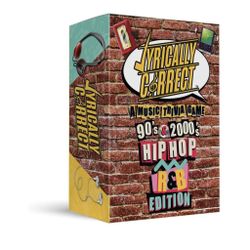 Lyrically Correct 90's and 2000's Hip Hop & R&B Music Trivia Card Game for Friends