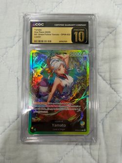 One Piece Yamato Leader OP06-022 CGC Pristine 10