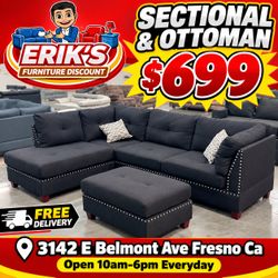 SECTIONAL & OTTOMAN