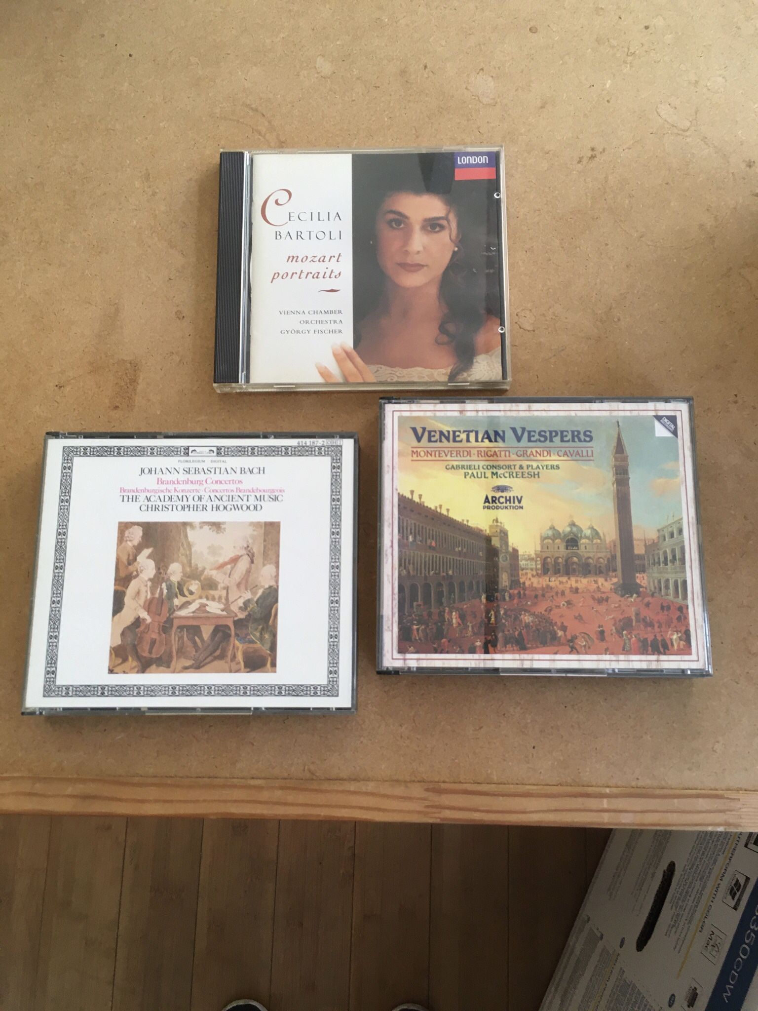 9 cd’s Bach and Mozart