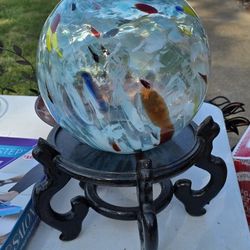 Glass Ball With Stand 