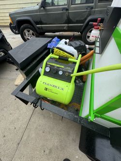 Vehicle detail trailer-Carwash kit