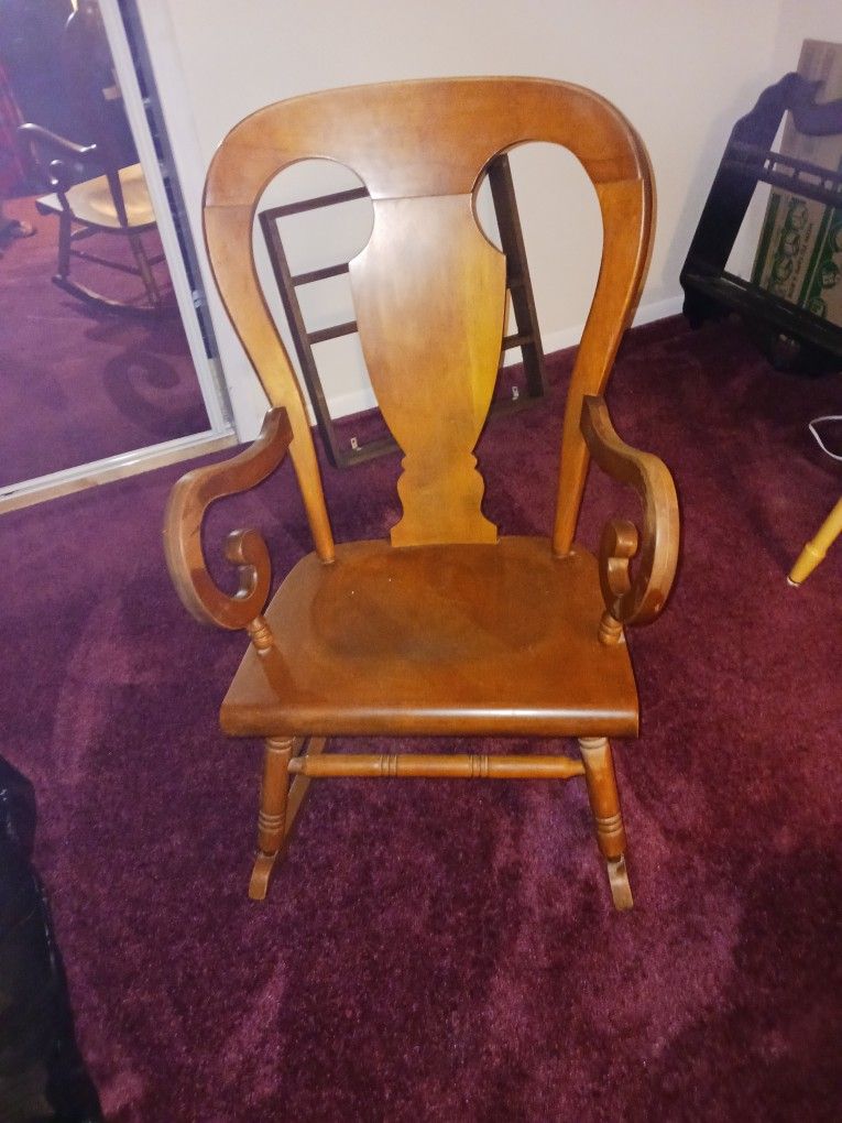 Antique Wooden Rocker