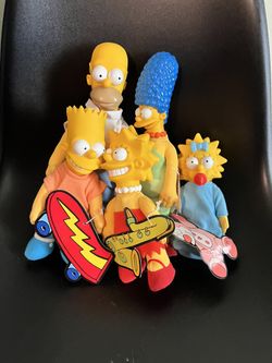 The Simpsons Dolls Burger King Collection