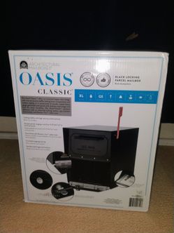 Oasis Parcel Locking Mailbox