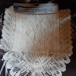 Beautiful Lace Table Runner