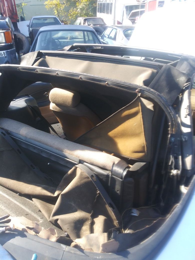 Convertible top installation and replacement $500 and up
