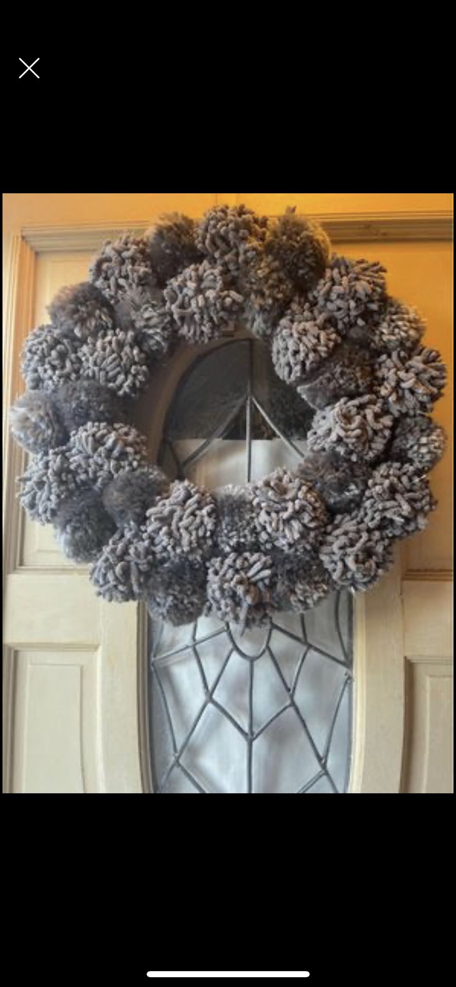 22” Chenille Decor Wreaths