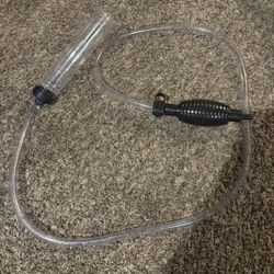 Gravel vacuum pump for your fish tank