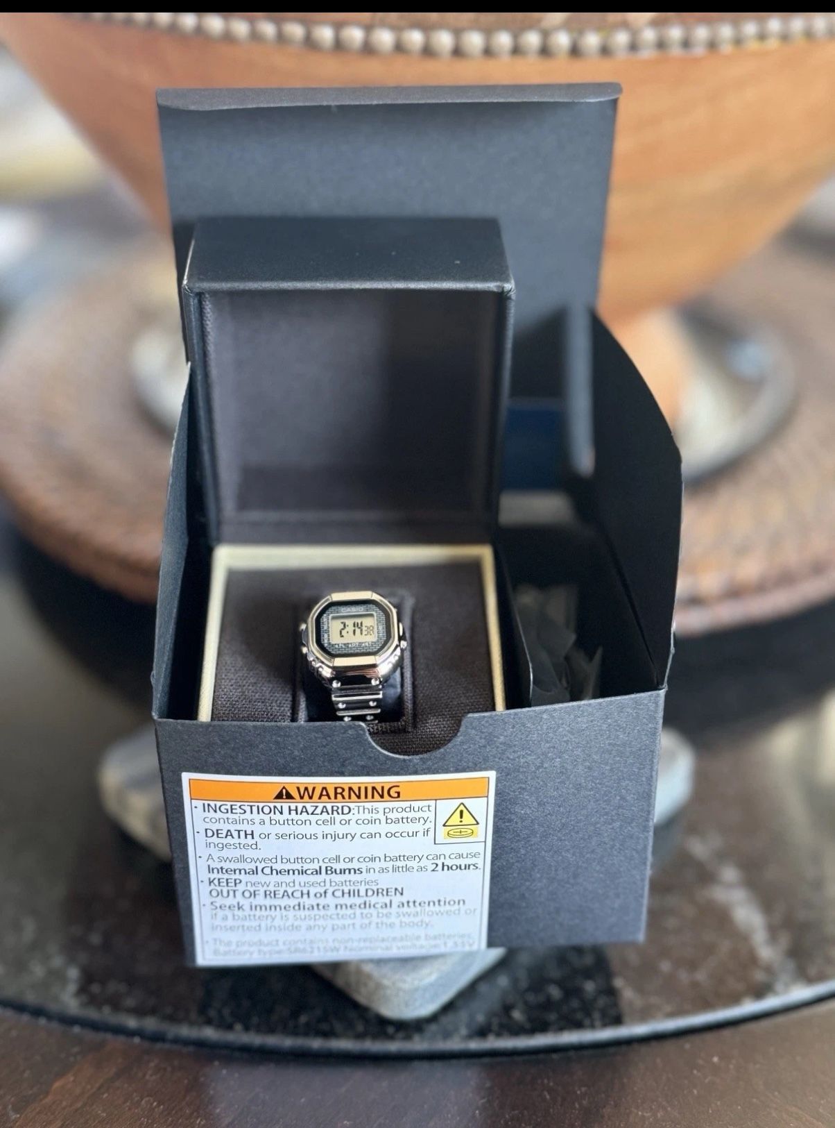 Casio Watch 50th Anniversary Casio Ring/ Watch CRW-001-1JR