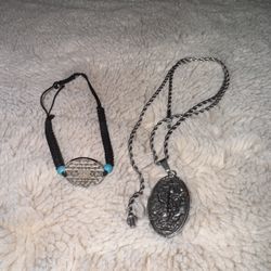 Jon Skywalker Pendant Chain And Bracelet 