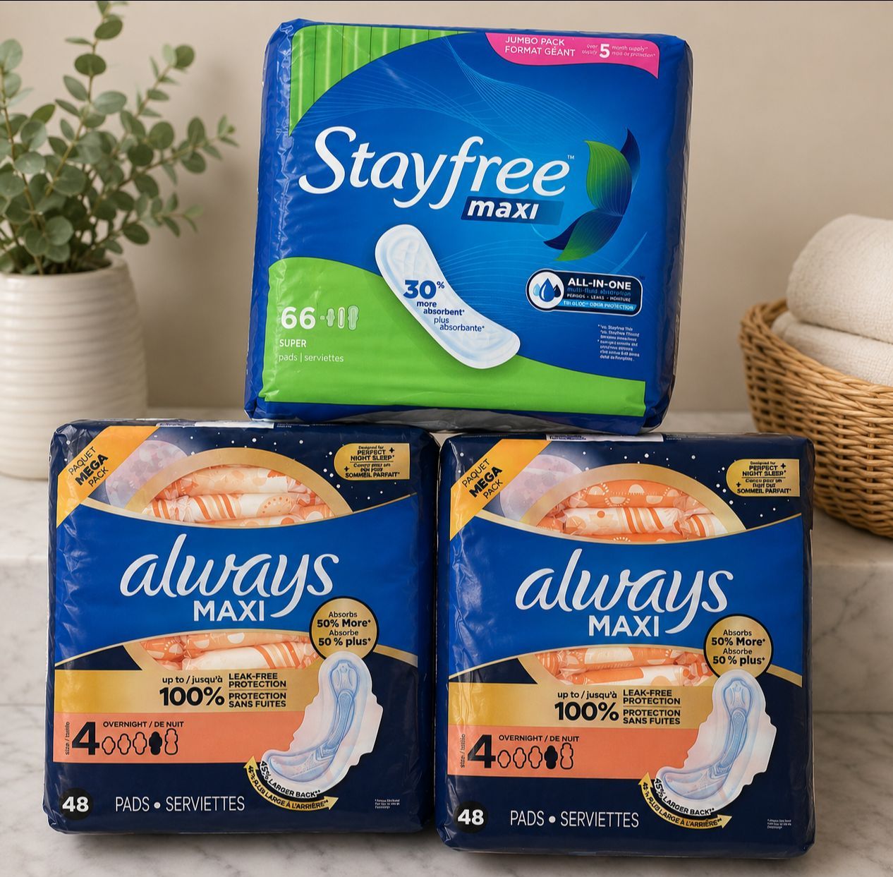 Brand New & Sealed Pads Bundle ๐๐ฉท